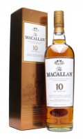 Macallan 10 Year Old / Sherry Oak / Bottled 2000s Speyside Whisky