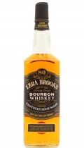 Ezra Brooks Straight Bourbon Black Label 80 Proof