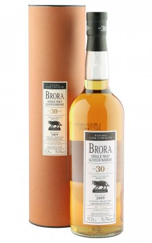 Brora 30 Year Old, Natural Cask Strength 2009 Bottling with Tube
