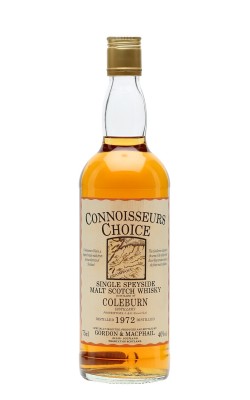 Coleburn 1972 / Bottled 1980s / Connoisseurs Choice