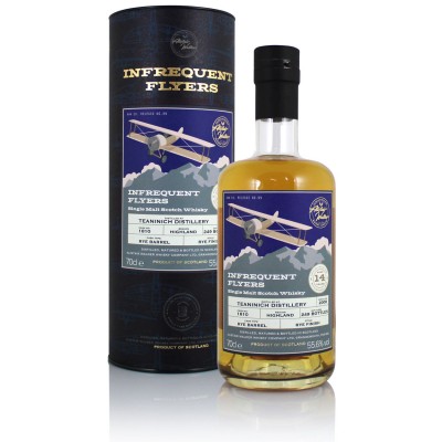 Teaninich 2008 14 Year Old, Infrequent Flyers Cask #1810