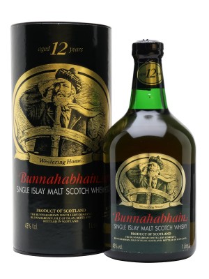 Bunnahabhain 12 Year Old / Bottled 1990s / Litre