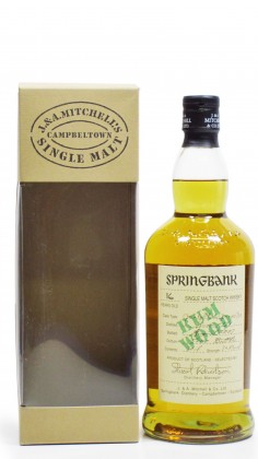 Springbank Rum Wood 1991 16 year old