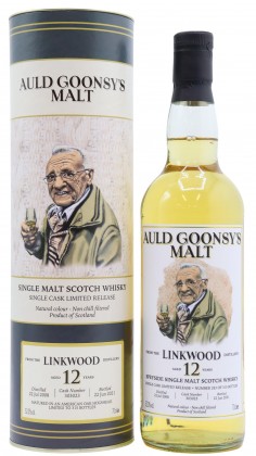 Linkwood Auld Goonsy's Single Cask Single Malt 12 year old