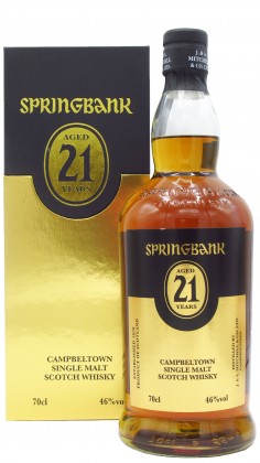 Springbank Campbeltown Single Malt 2021 Edition 21 year old