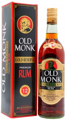 Old Monk Gold Reserve Indian 12 year old Rum