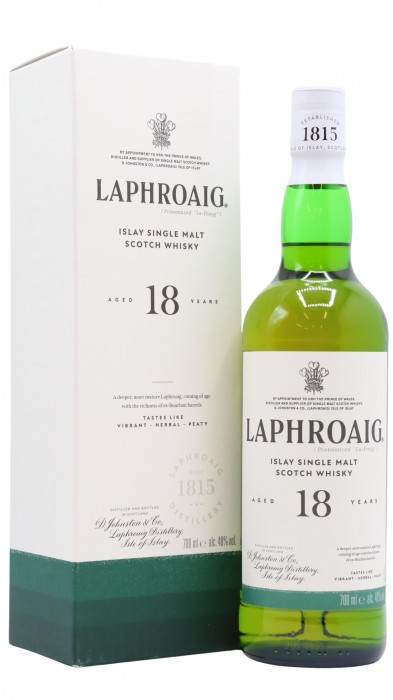 Laphroaig Islay Single Malt 18 year old