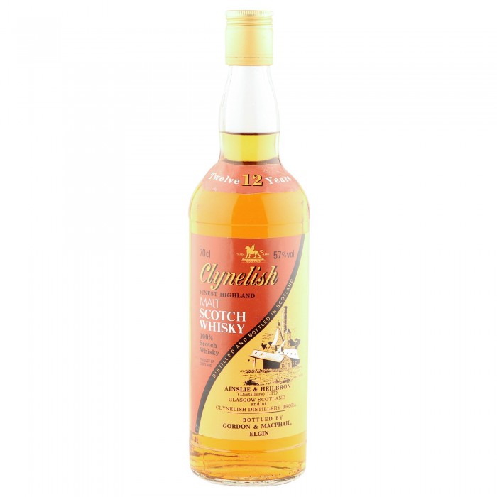 Clynelish 12 Year Old, Nineties 100 Proof Gordon & MacPhail Bottling
