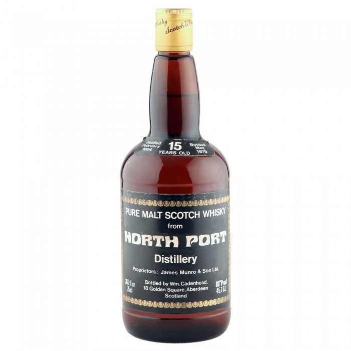 North Port 1964 15 Year Old, Cadenhead's 1979 Dumpy Bottling | Single Highland Malt Whisky | 45.7% | 75cl | The Whisky Vault