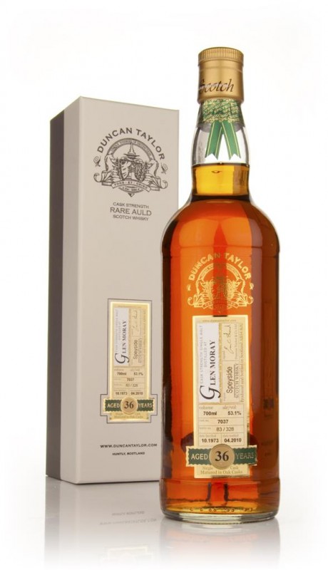 Glen Moray 36 Year Old 1973 Rare Auld Duncan Taylor