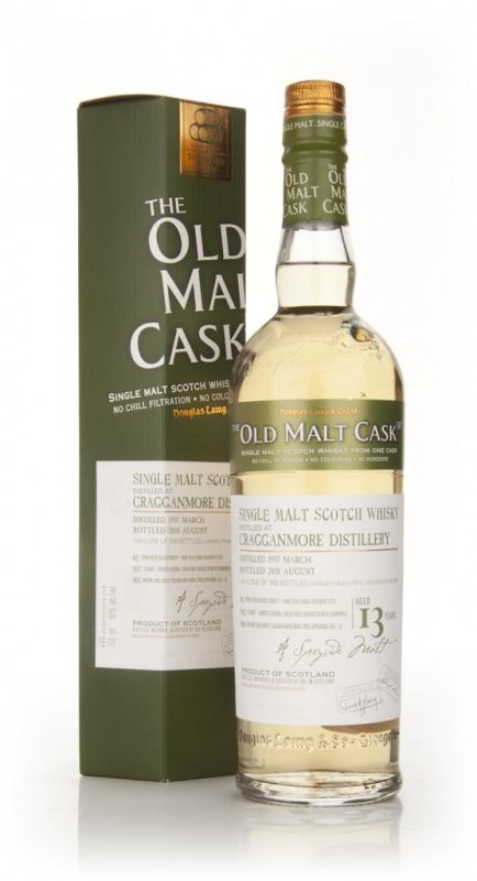 Cragganmore 13 Year Old 1997 Old Malt Cask Douglas Laing