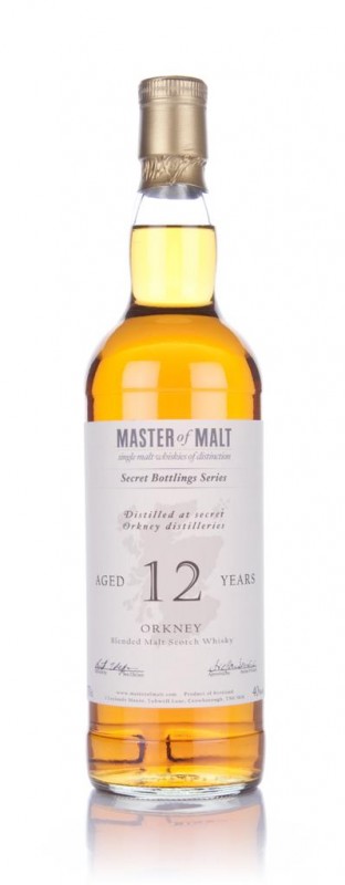 Master of Malt 12 Year Old Orkney Blended Malt Whisky