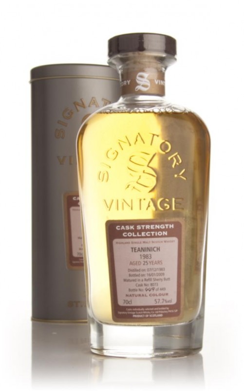 Teaninich 25 Year Old 1983 Cask Strength Collection Signatory