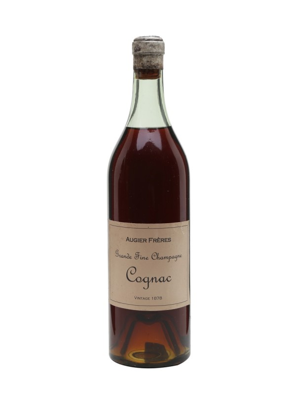 Augier Freres 1878 Cognac / Grande Champagne / Bottled 1920s