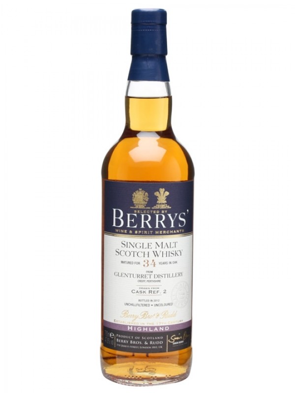 Glenturret 34 Year Old Cask #2 Berry Bros & Rudd