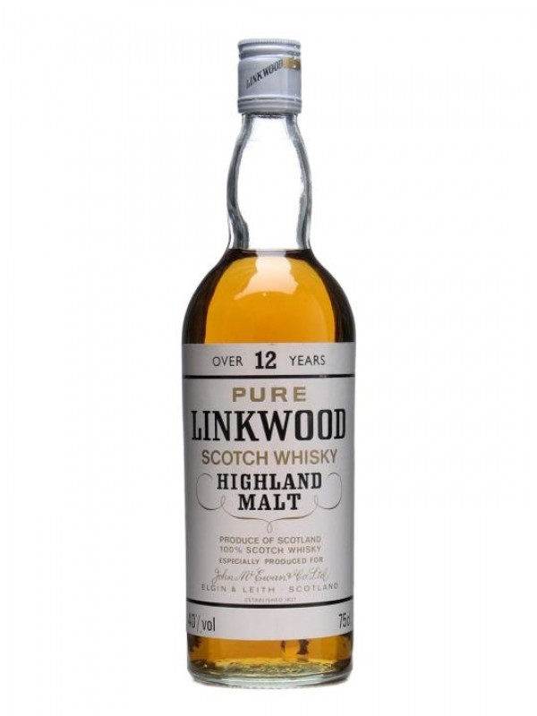 Linkwood 12 Year Old Bottled 1980's 75cl