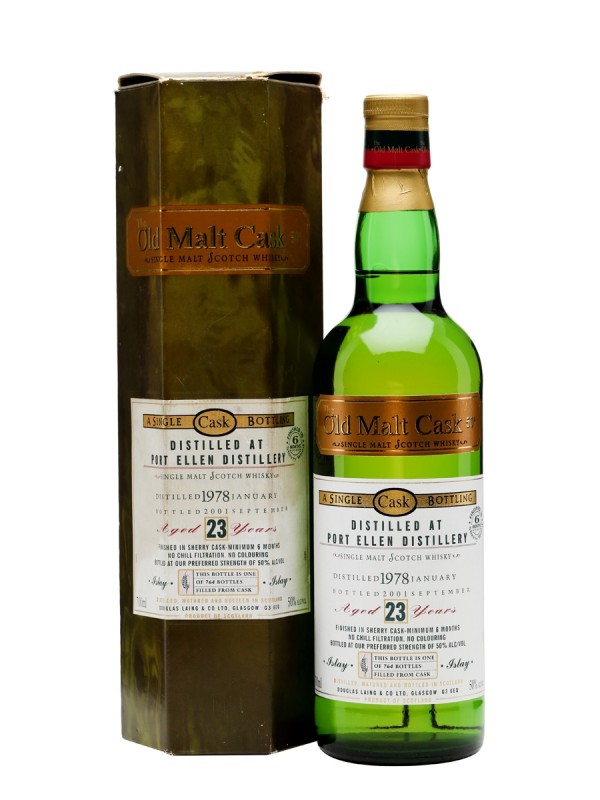 Port Ellen 1978 23 Year Old Sherry Finish Old Malt Cask Douglas Laing