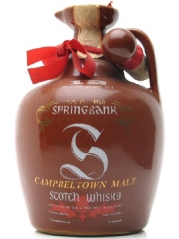 Springbank 12 Year Old Brown Ceramic