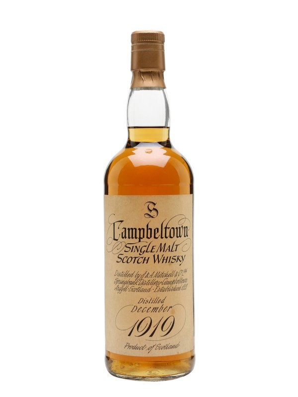 Springbank 1919 50 Year Old Bottled 1970