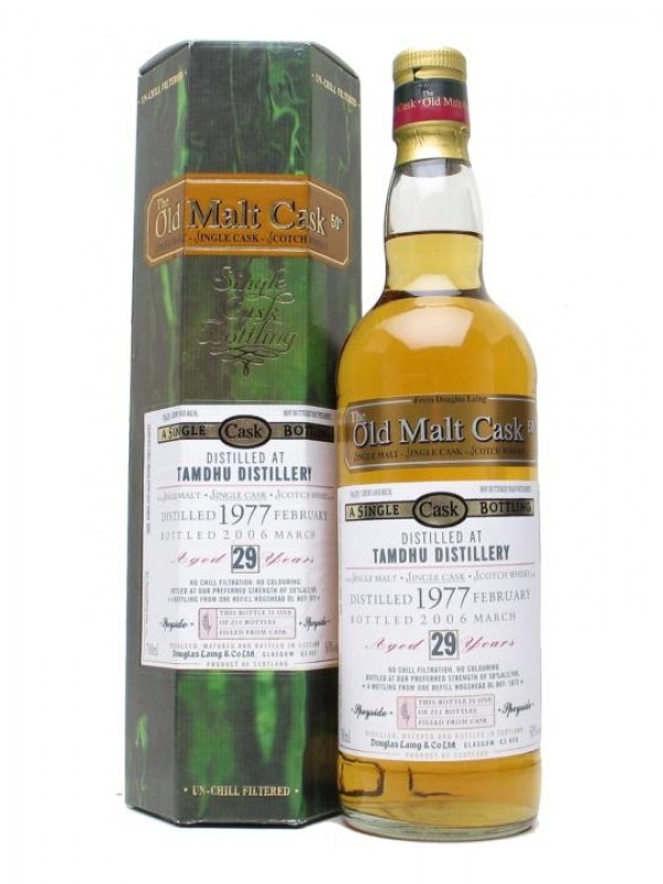 Tamdhu 1977 29 Year Old Douglas Laing Old Malt Cask