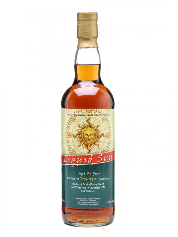 Tomatin 1976 34 Year Old Liquid Sun