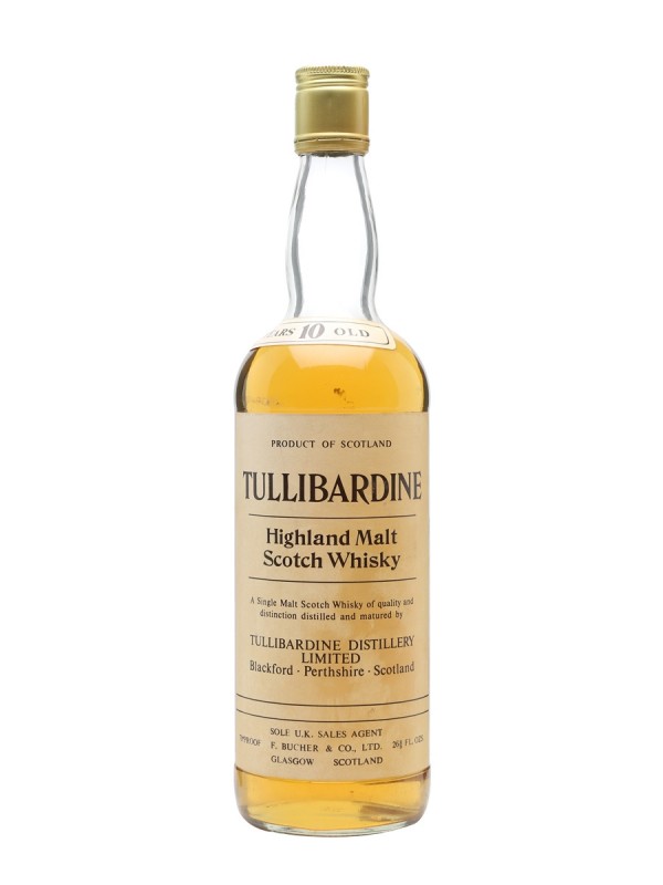 Tullibardine 10 Year Old Bottled 1970s