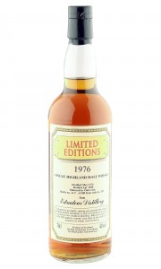 Edradour 1976 21 Year Old, Blackadder Limited Editions 1998 Bottling