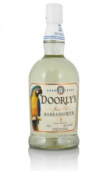 Doorly's 3 Year Old White Barbados Rum, 40%