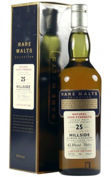 Hillside 1971 25 Year Old, Rare Malts Selection with Box
