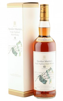 Macallan 10 Year Old, Speaker Martin's First Edition with Presentation Box
