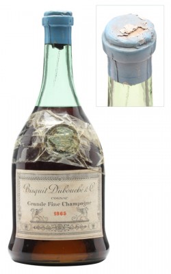 Bisquit Dubouche 1865 Cognac / Grande Champagne / Bottled 1930s