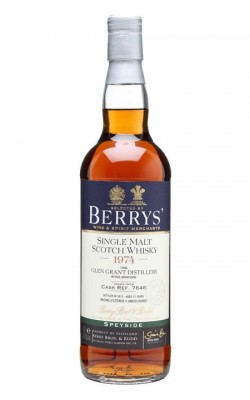 Glen Grant 1974 / Bottled 2012 / Sherry Cask #7646 / Berry Bros & Rudd