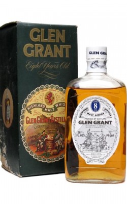 Glen Grant 8 Year Old / Hall & Bramley / Bottled 1970s