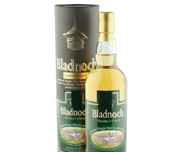 Bladnoch Distiller's Choice, Lightly Peated with Tube