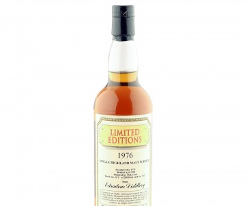 Edradour 1976 21 Year Old, Blackadder Limited Editions 1998 Bottling