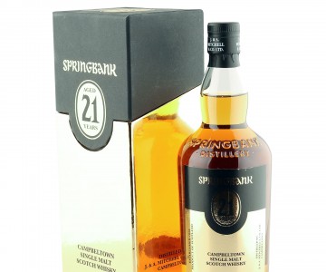 Springbank 21 Year Old, 2014 Distillery Bottling with Box