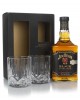 Jim Beam Black Gift Pack with 2x Glasses Bourbon Whiskey
