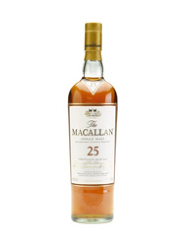 Macallan 25 Year Old Sherry Oak Single Malt Scotch Whisky Whisky Marketplace Singapore