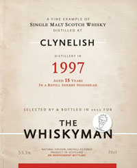 Clynelish 1997 - The Whiskyman 2012